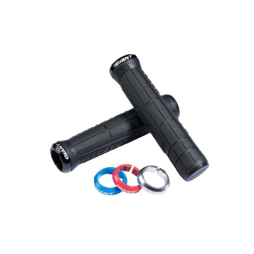 Mansoane Giant Swage Single Lock-On Grip Black/Blue