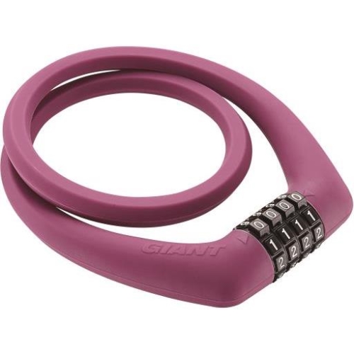 Antifurt Giant Surelock Gumi Cable Lock 70cm Pink