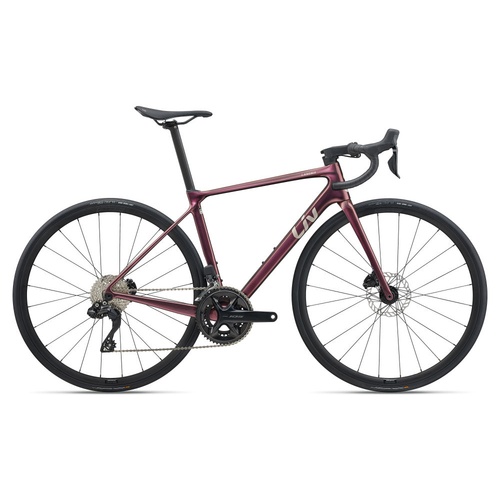 Bicicleta Sosea Femei  GIANT Liv Langma Advanced 1 QOM Mechanic Rose - M