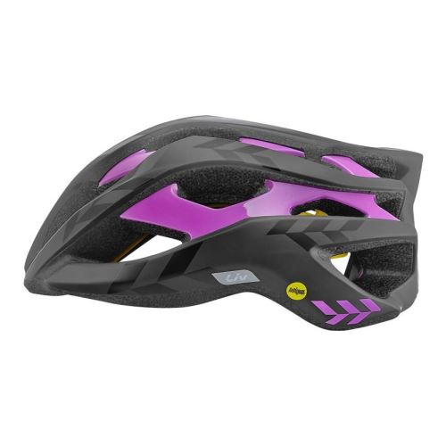 Casca LIV GIANT Signature Rev Mips, Negru/Mov