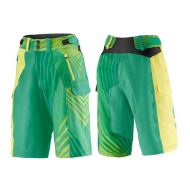 Pantaloni Giant Liv Tangle Baggy Shorts Green / Yellow